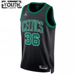 Boston Celtics Trikot Marcus Smart 36 Jordan 2022-23 Statement Edition Grün Swingman - Kinder